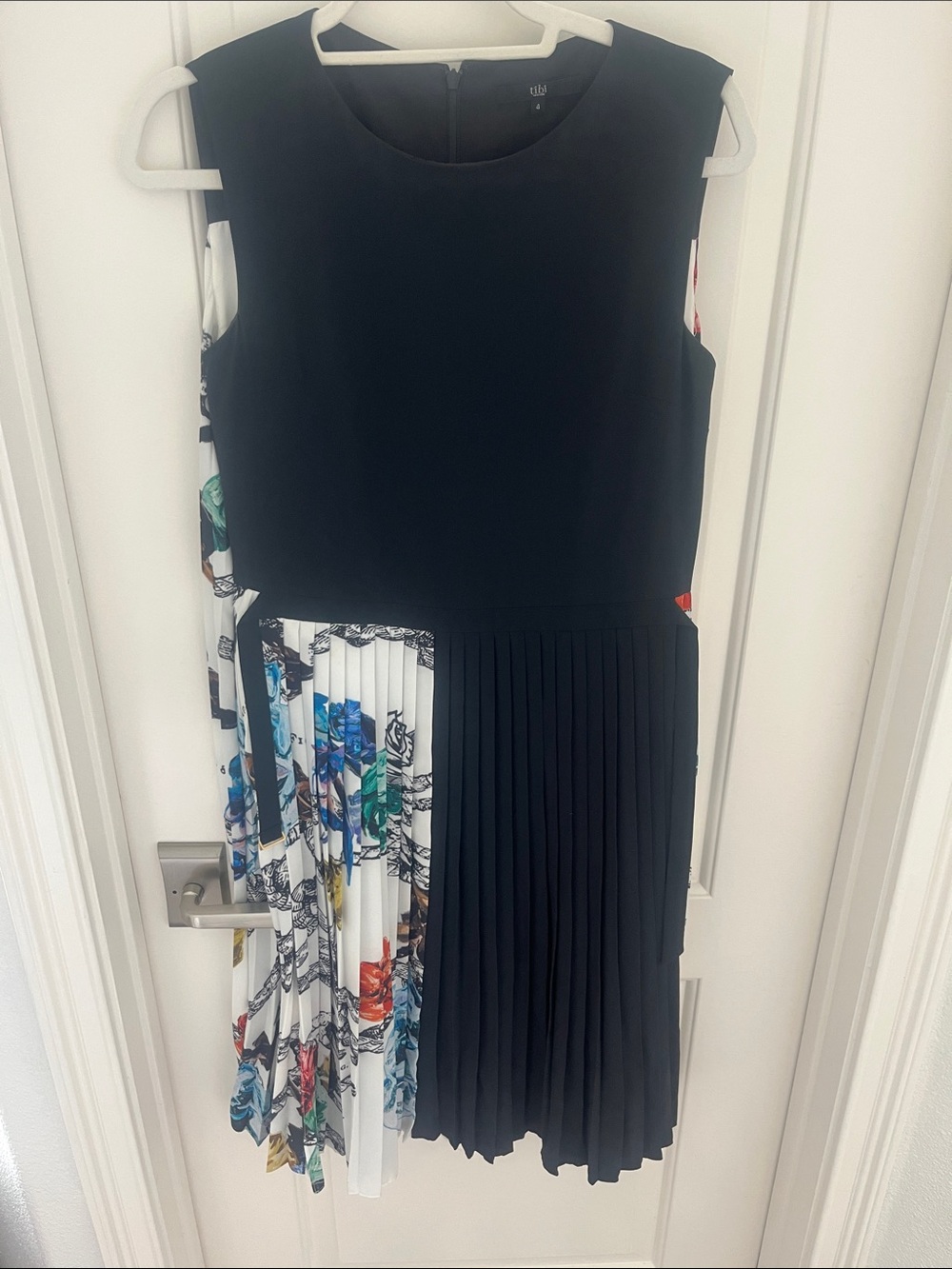 Tibi pleated dress